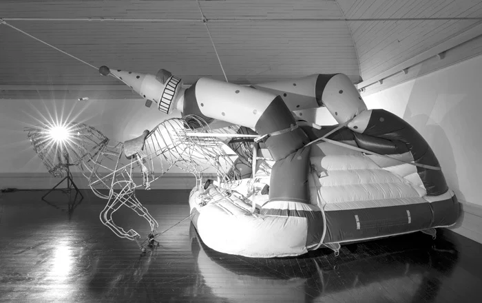 Эсбен Вейле Кьяр «Social Space», 2020. Групповой проект «GHOSTHOUSE», куратор Анна Вейле Кьяр. Den Frie Centre of Contemporary Art, Копенгаген. Фото Дэвида Стьернхольма. Предоставлено автором текста