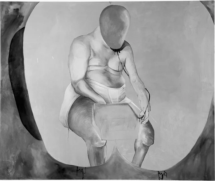 Мартин Киппенбергер «Автопортрет», 1988
