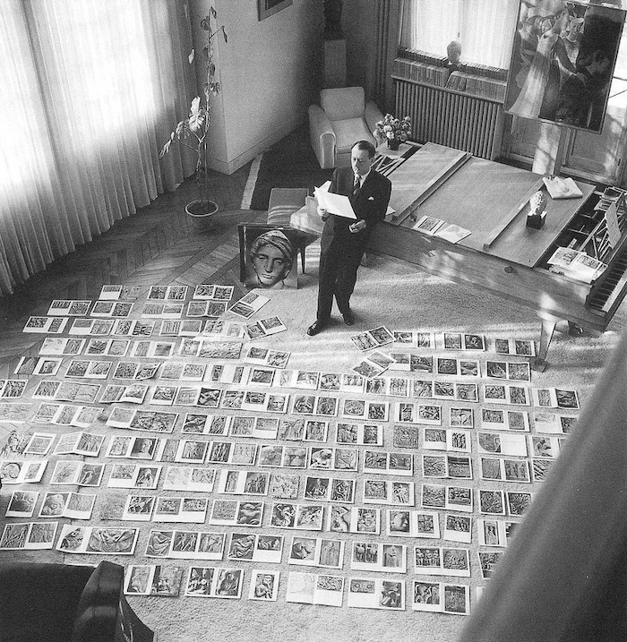 Андре Мальро. Фото: Морис Жануб, 1953.