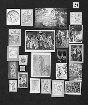 Аби Варбург. Панель «Атласа Мнемозины», 1925–1929.