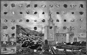 Илья Кабаков «Праздники», 1987. Предоставлено Эмилией Кабаковой.