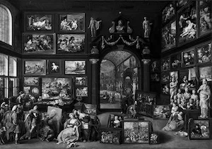 Виллем ван Хахт «Апеллес рисует Кампаспу», 1630.