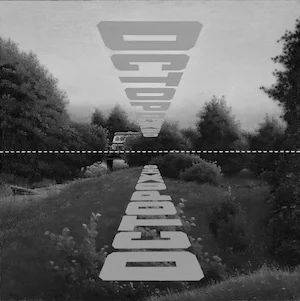 Эрик Булатов «Осторожно», 1973. Частное собрание, Париж.