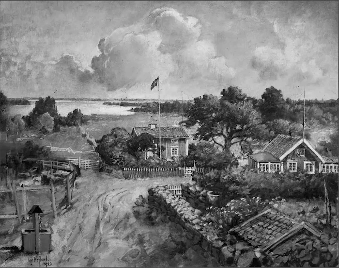 Иван Хофлунд «Летний домик Тернстрёма», 1926.