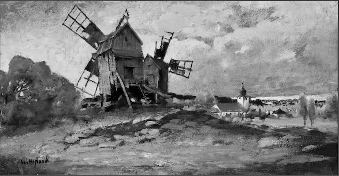 Иван Хофлунд «Пейзаж, Эланд», 1920-е.