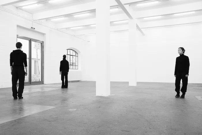 Матье Коплан «Хореографирование выставки», 2007–2008. Выставочный зал Санкт-Галлена.