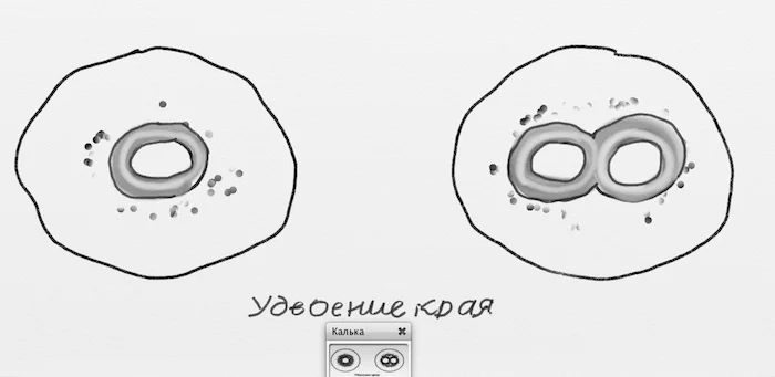 Рисунок из статьи Айтен Юран «Топология зеркала» (перерисовано Александрой Абакшиной).