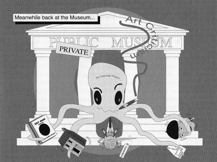 Нильс Норман. «Между тем снова в музее», 1999