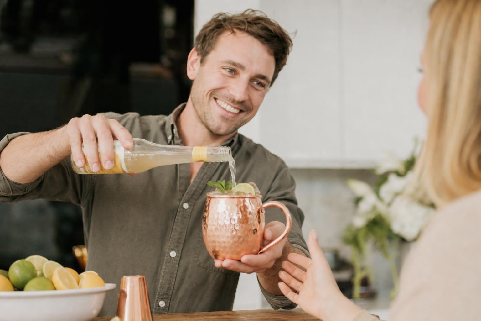 Premium Pure Copper Mugs 4 PK 16oz How to Make