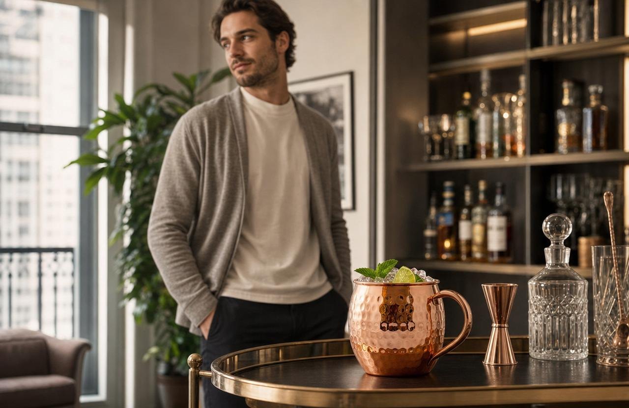 Premium Pure Copper Mugs 4 PK 16oz A Better Cocktail