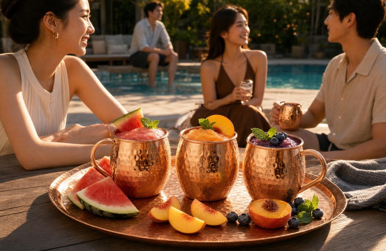 Copper Mugs 7 Frozen Moscow Mule Recipes to Cool Down