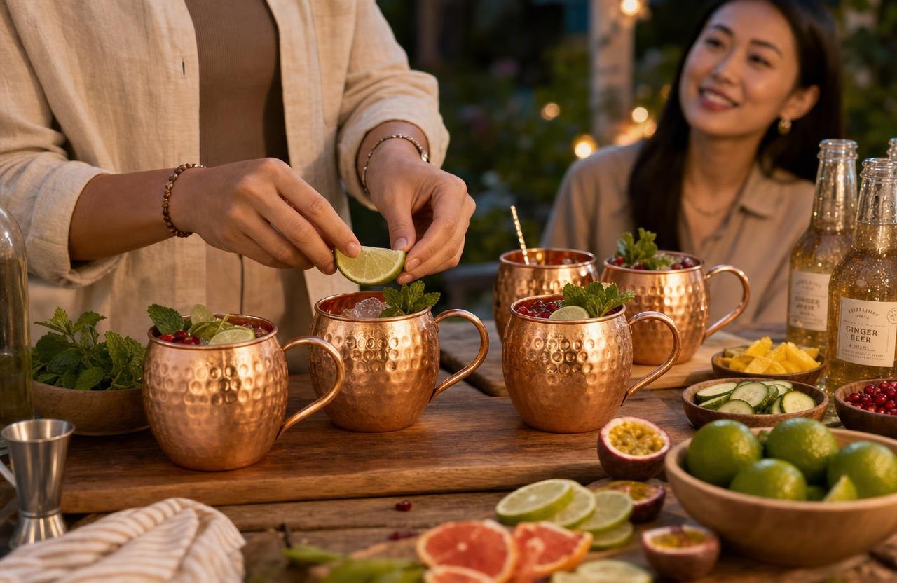 Copper Mugs One Last Summer Party How to Build the