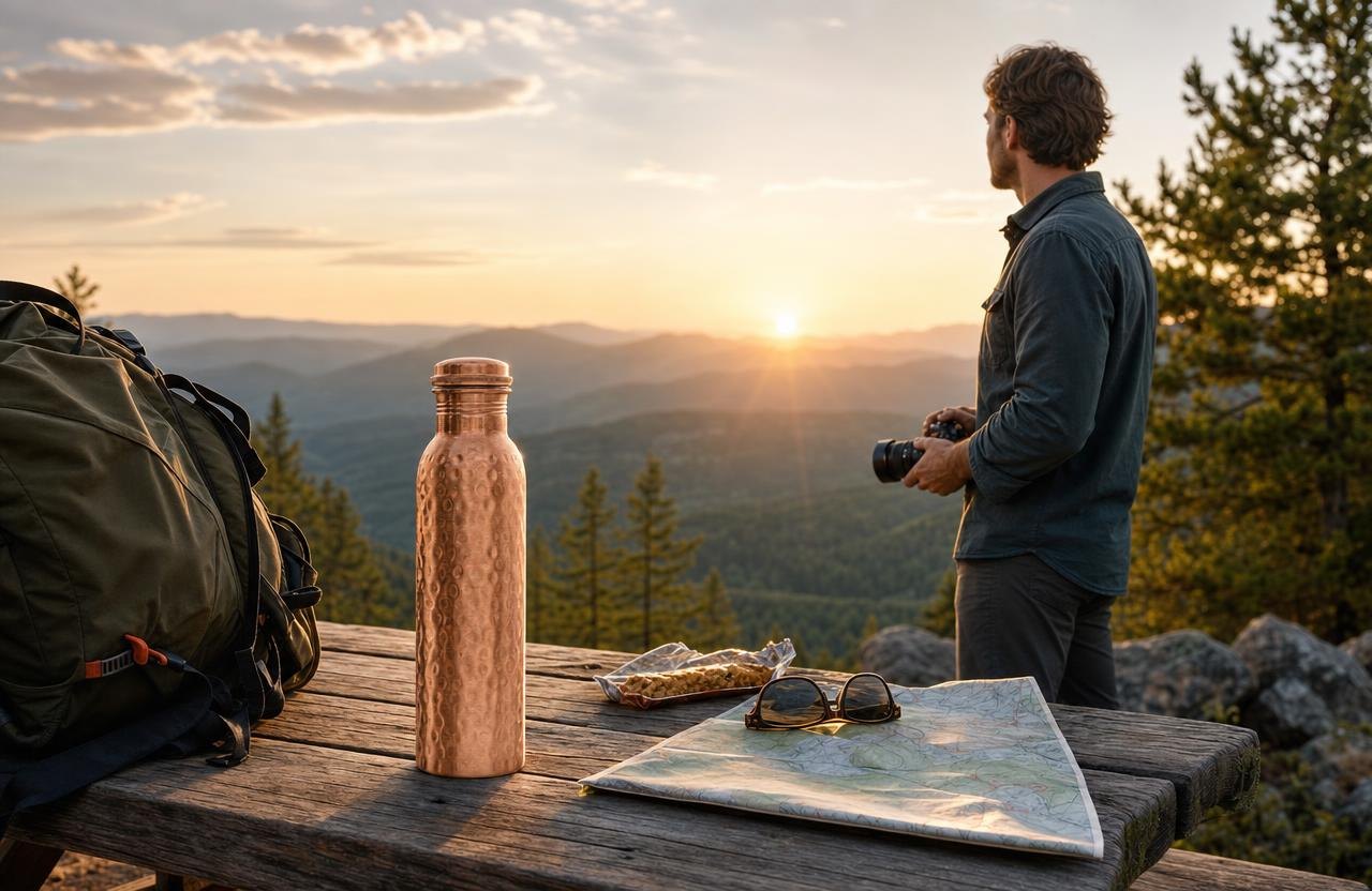 Copper Water Bottle Don t Let Summer End Without One