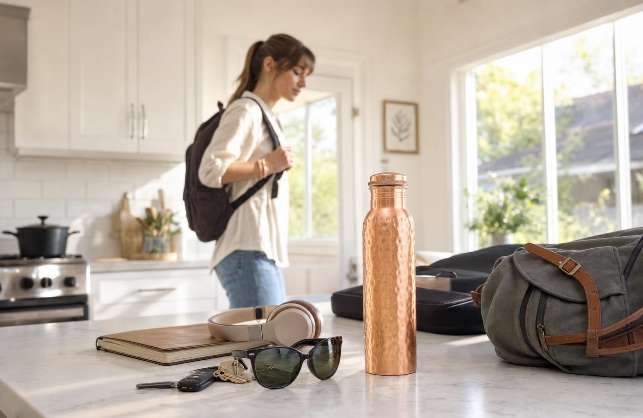 Copper Water Bottle Back-to-School Reset 10 Ways a Reusable Water