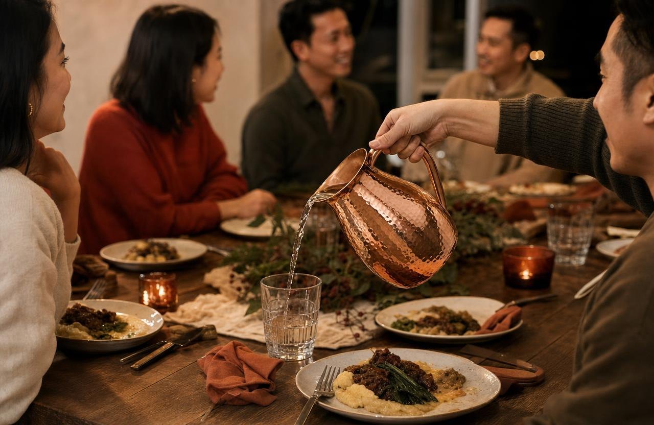Copper Jug 10 Cozy Fall Dinner Party Ideas for an
