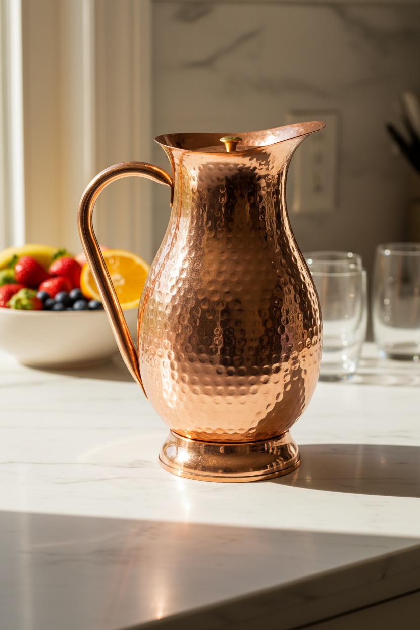 Why Storing Water in a Pure Copper Pitcher for 8 Hours Can Transform Its Quality