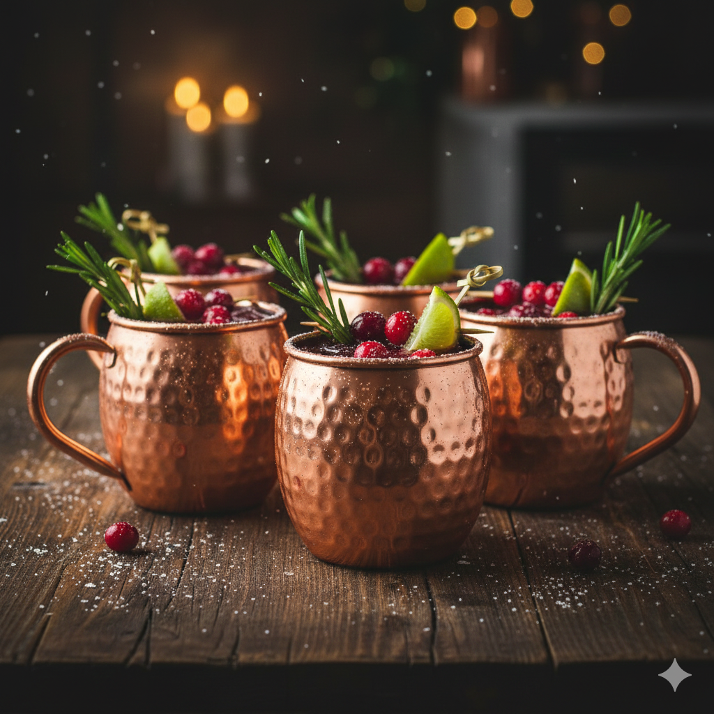 9 Festive Moscow Mule Recipes to Sip This Christmas