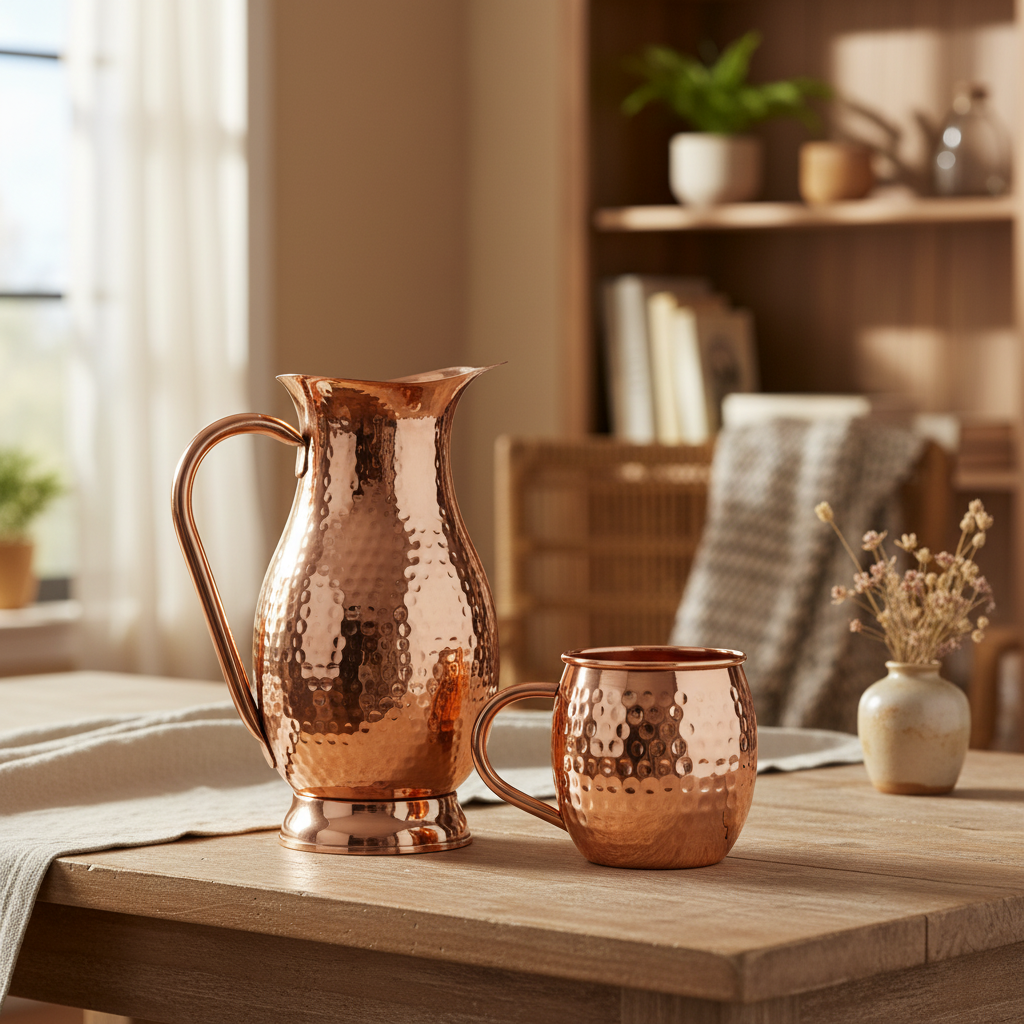 A Day at Home, Done Well: Simple Rituals with Copper, Water & Fire