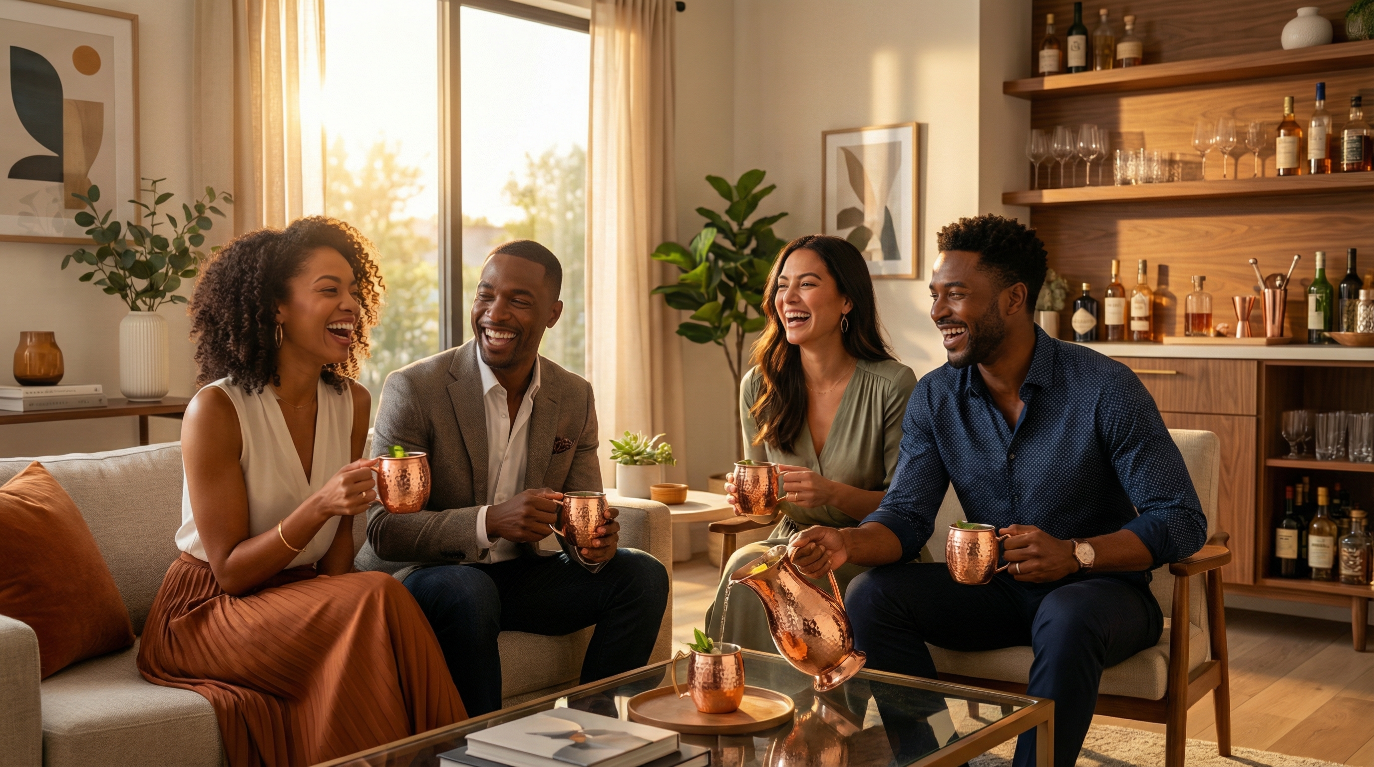 Moscow Mix Copper Barware: Elevating Your Home Happy Hour