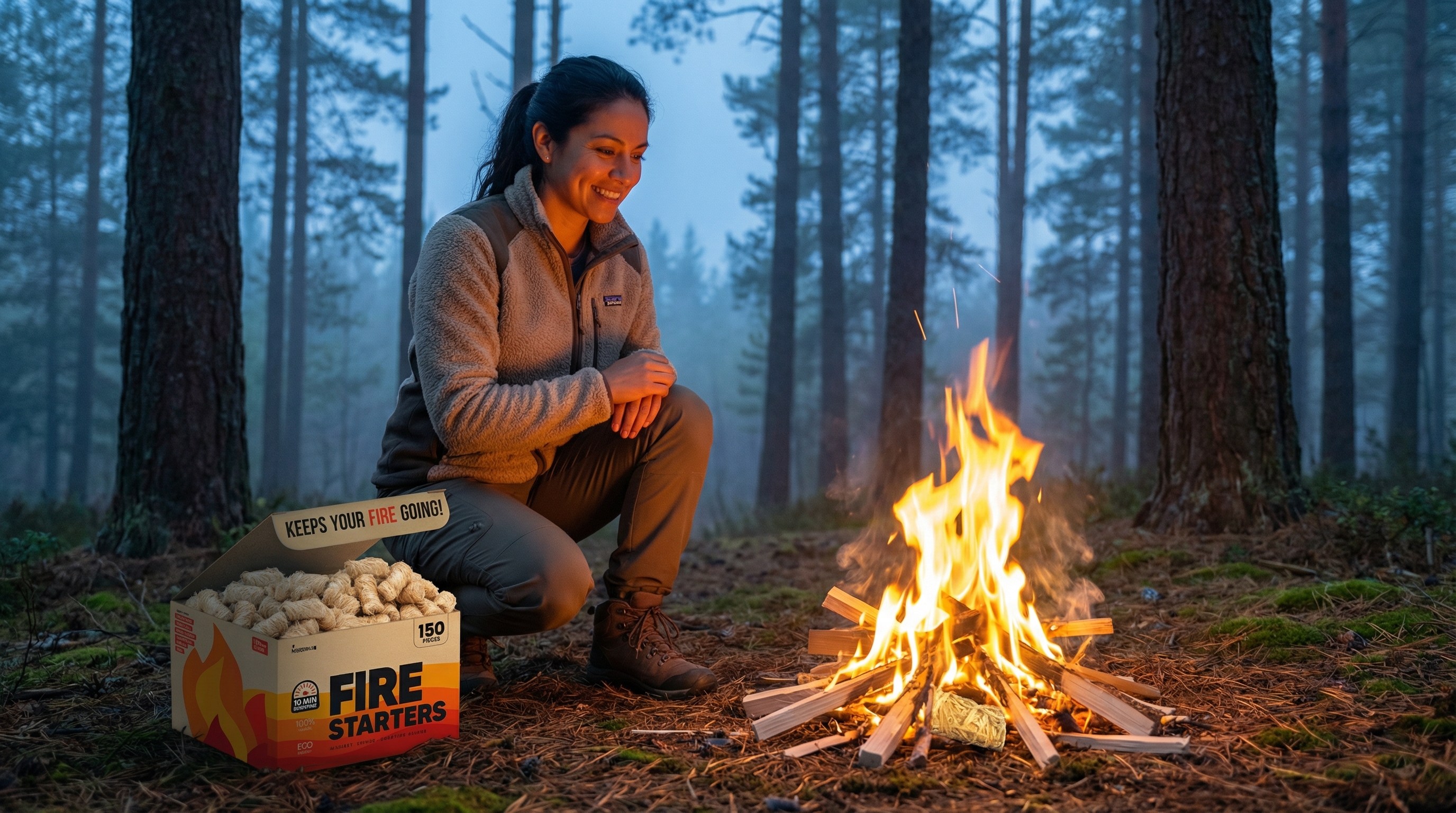 From Forest to Flame: My Journey with Natural Fire Starters