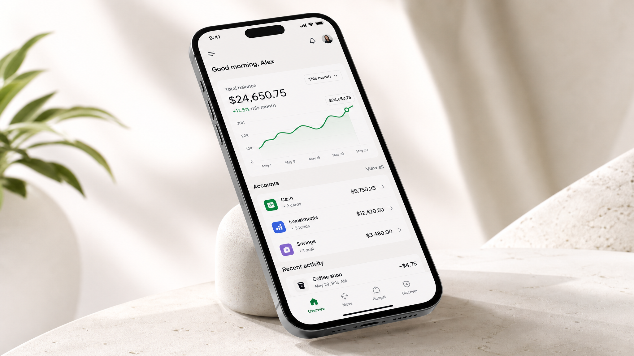 Mobile App perspective mockup