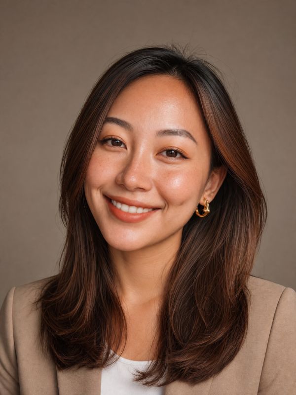 Company team pages AI headshot example