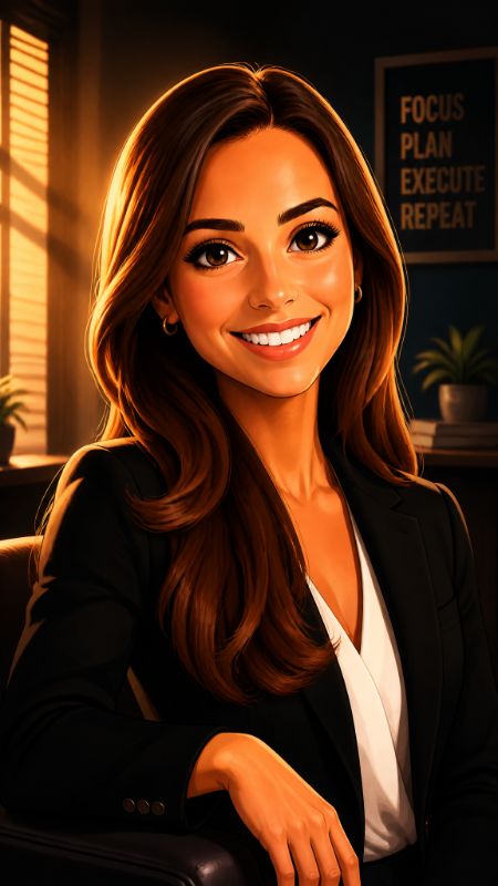 Vibrant cartoon illustration with big expressive eyes,...