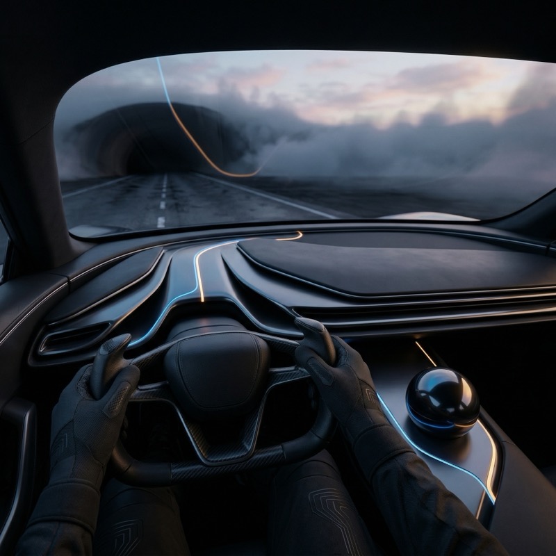 Photoreal Cinematic Near Future Tech Aesthetic