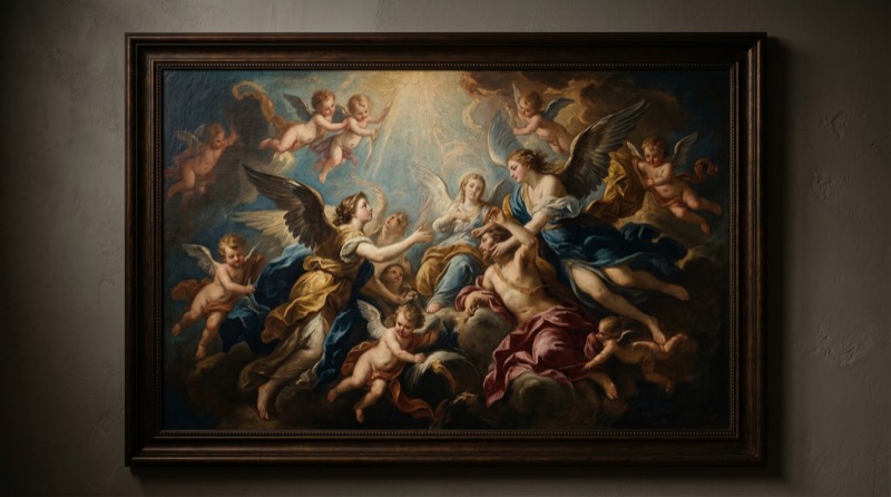 Baroque Sacred Masterpiece Aesthetic