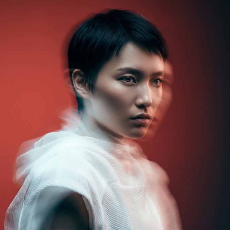 Ultra Clean Editorial Fashion Photo In A Minimalist Studio