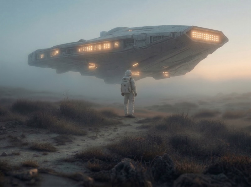 Cinematic Photoreal Sci‑fi Still