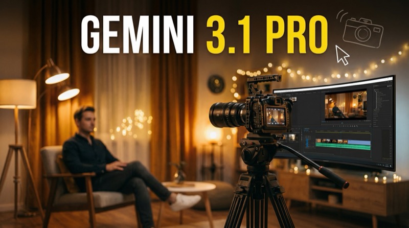 Cinematic Behind The Scenes Creator Studio Photo