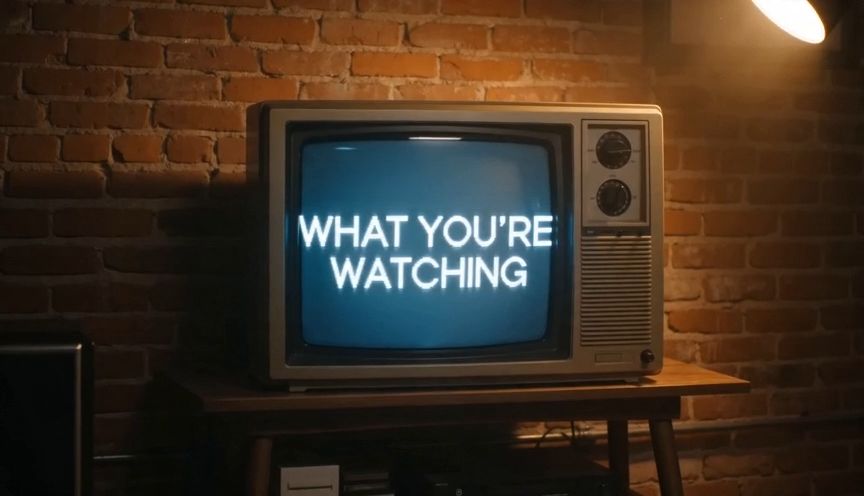 Retro TV Text Intro Template
