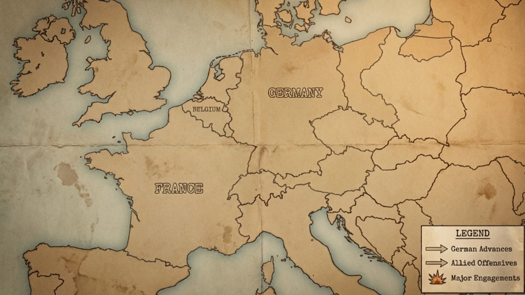 Vintage War Highlight Map