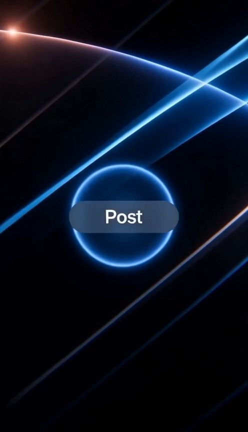 Glowing Button Click UI Animation Template