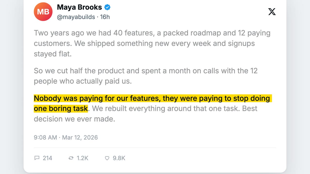 Tweet Animation Template with Text Highlight