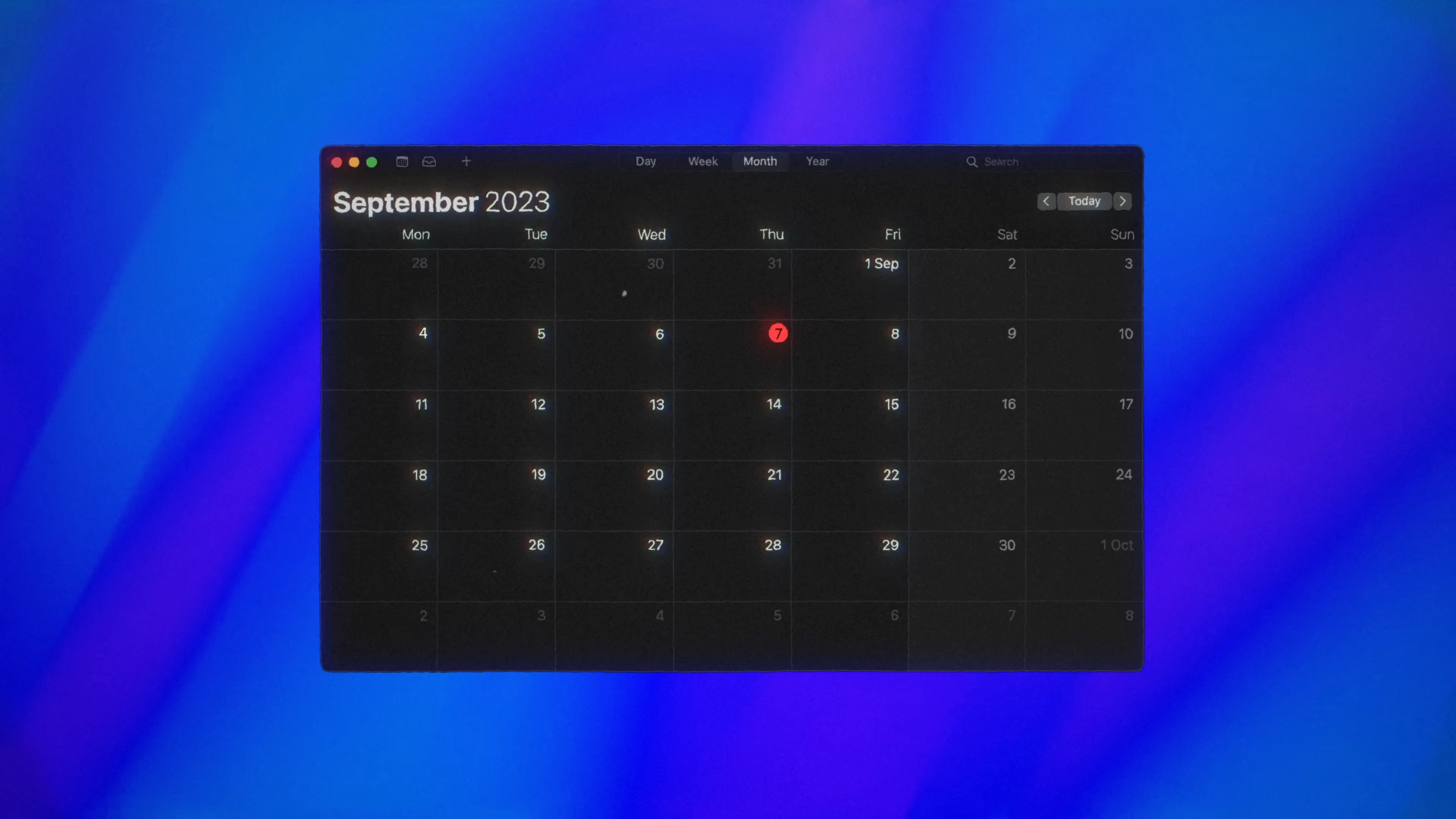 Calender Animation