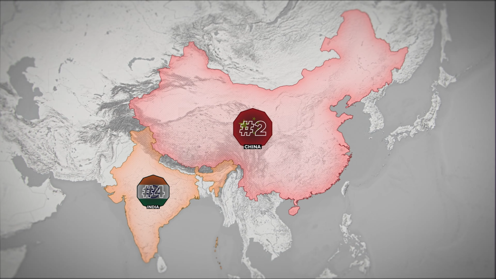 Rising Economies Reveal Map