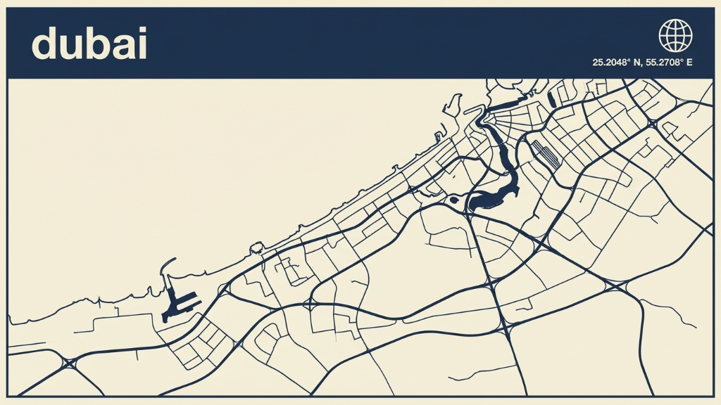 Dubai Before & After Map