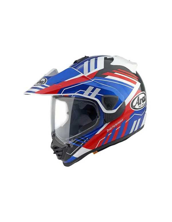 Casco Arai Tour-X5 Trail Azul Blanco Rojo |800909700| · 699 € | Se vende — Kando Riders