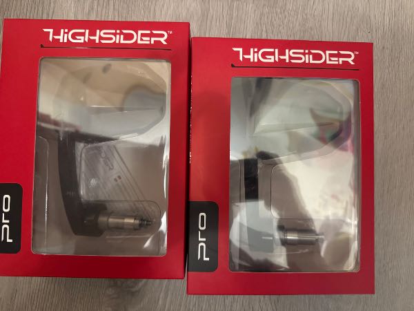 Retrovisores Highsider Pro extremo manillar Homologados. · 80 € | Se vende — Kando Riders