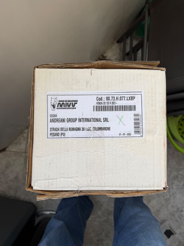 Line conpleta Escape MIVV para Honda CB 125 R 2021-2025  · 350 € | Se vende — Kando Riders
