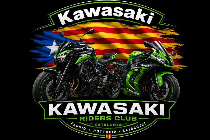 RUTA KAWASAKI RIDERS 🔥🔥 · Barcelona, España | Ruta en moto — Kando Riders