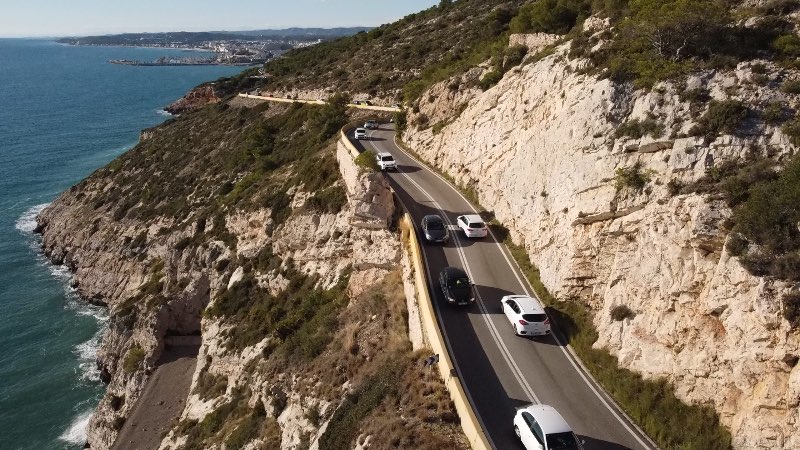 Fotillos en Costas · Barcelona, España | Ruta en moto — Kando Riders