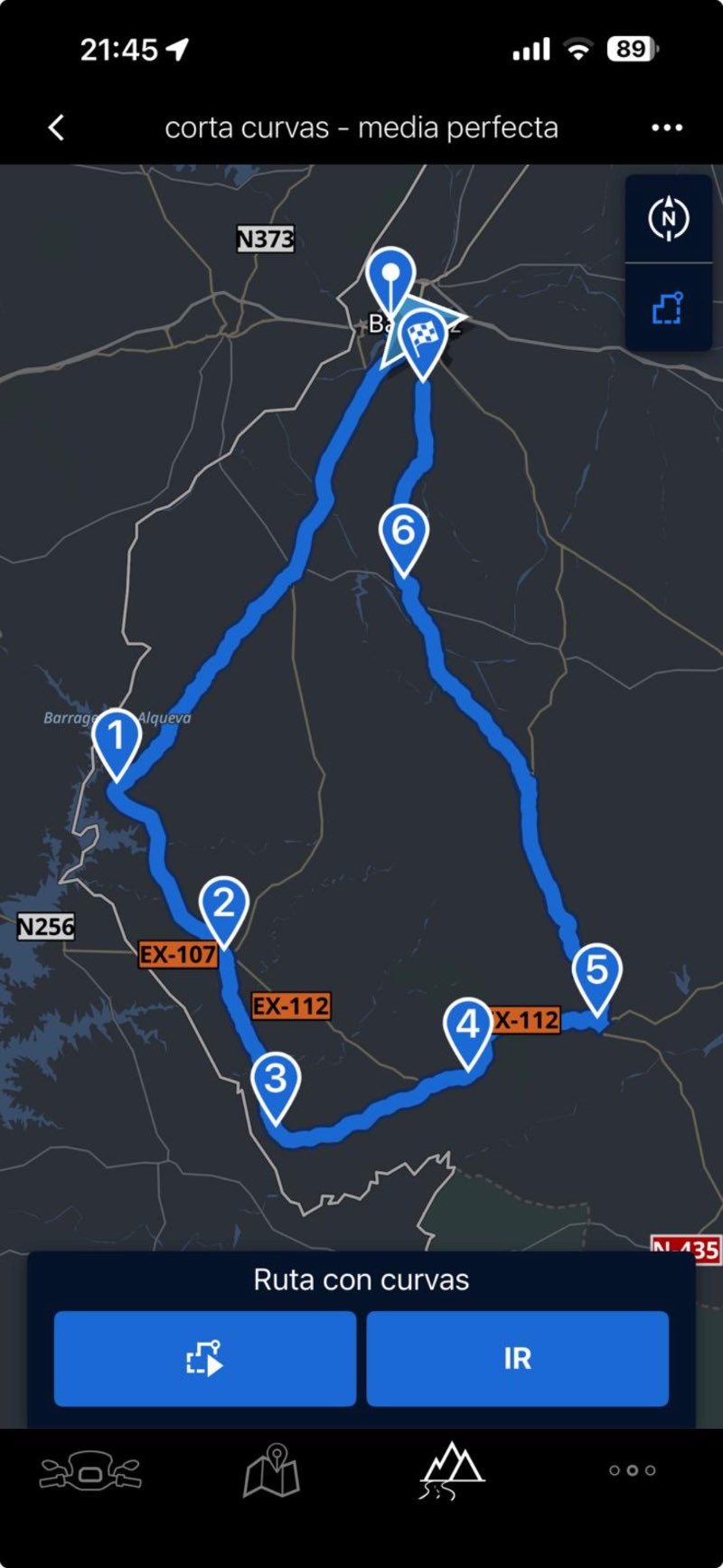 Badajoz- 200km vuelta de domingo · Badajoz, España | Ruta en moto — Kando Riders