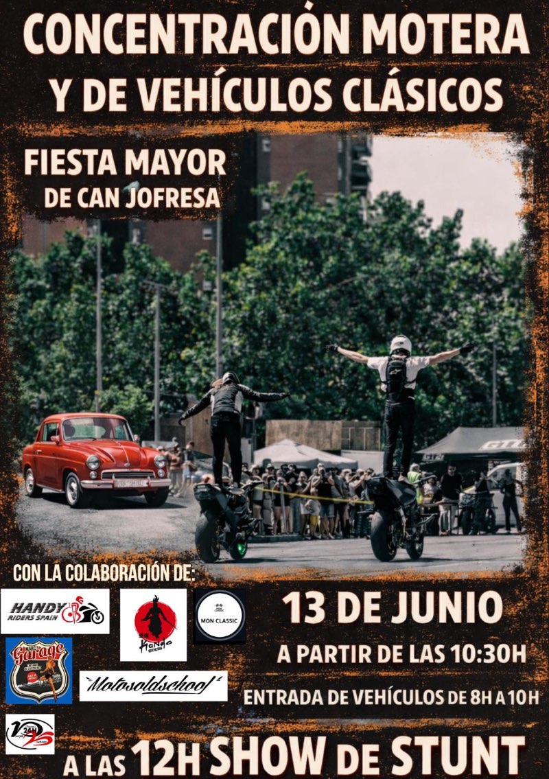 STUNT Y EXPO DE MOTO EN TERRASSA · Barcelona, España | Ruta en moto — Kando Riders