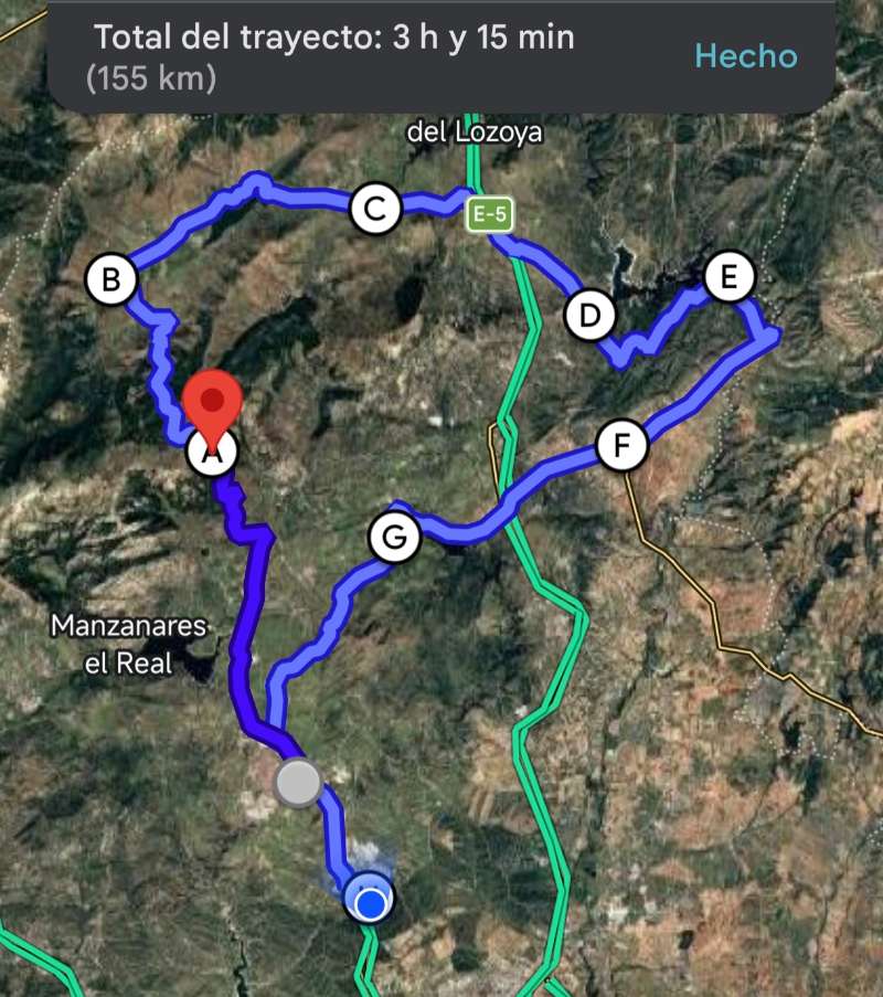 Ruta por el norte de Madrid · Madrid, España | Ruta en moto — Kando Riders