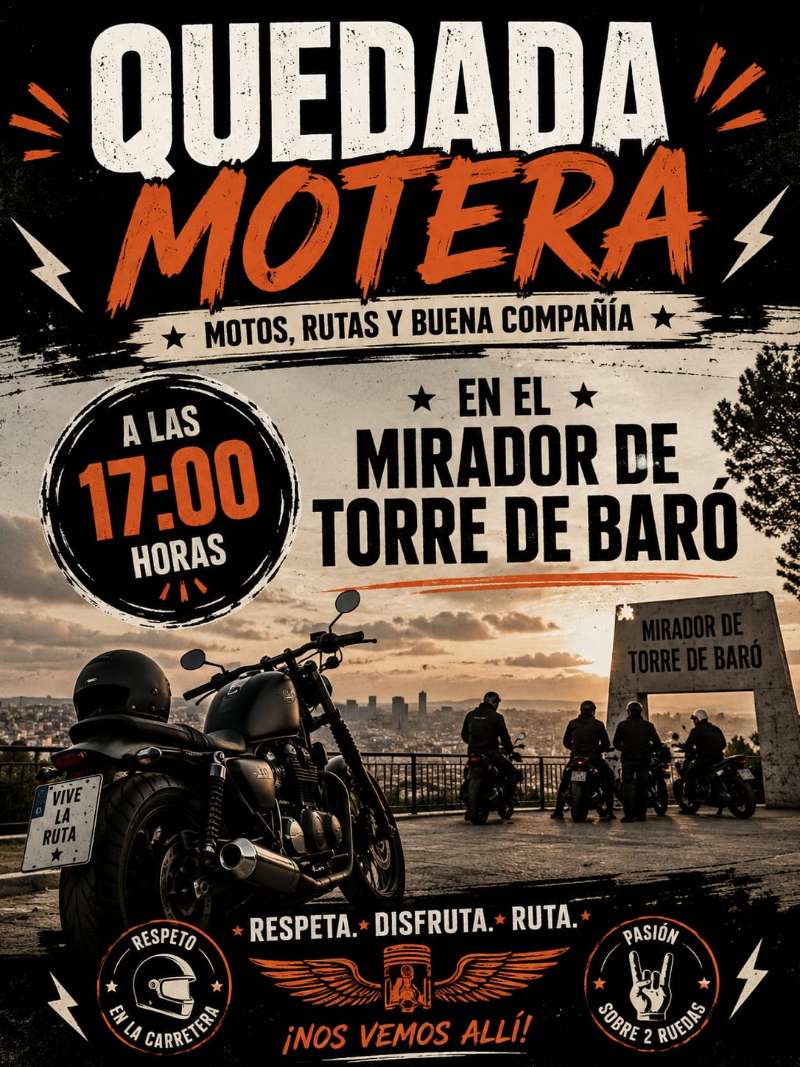 Torre Baró · Barcelona, España | Ruta en moto — Kando Riders