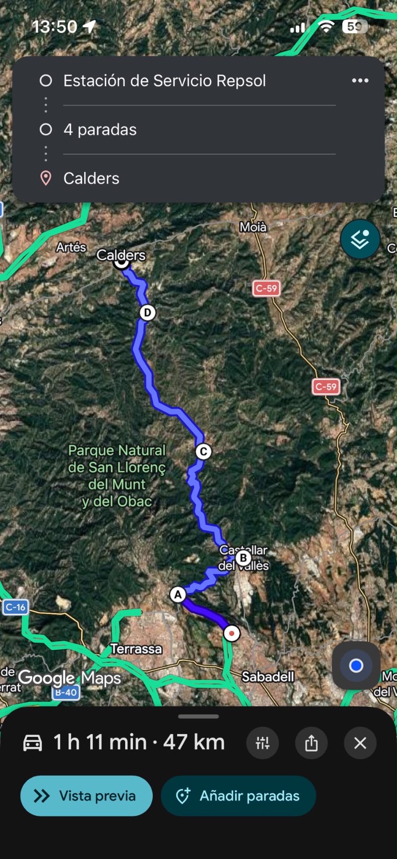 Sabadell a Calders · Barcelona, España | Ruta en moto — Kando Riders