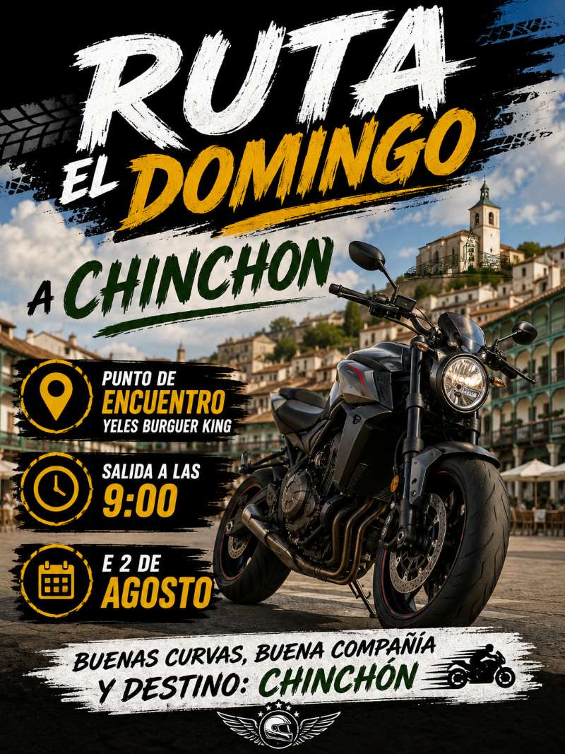 Ruta a chinchon · Toledo, España | Ruta en moto — Kando Riders